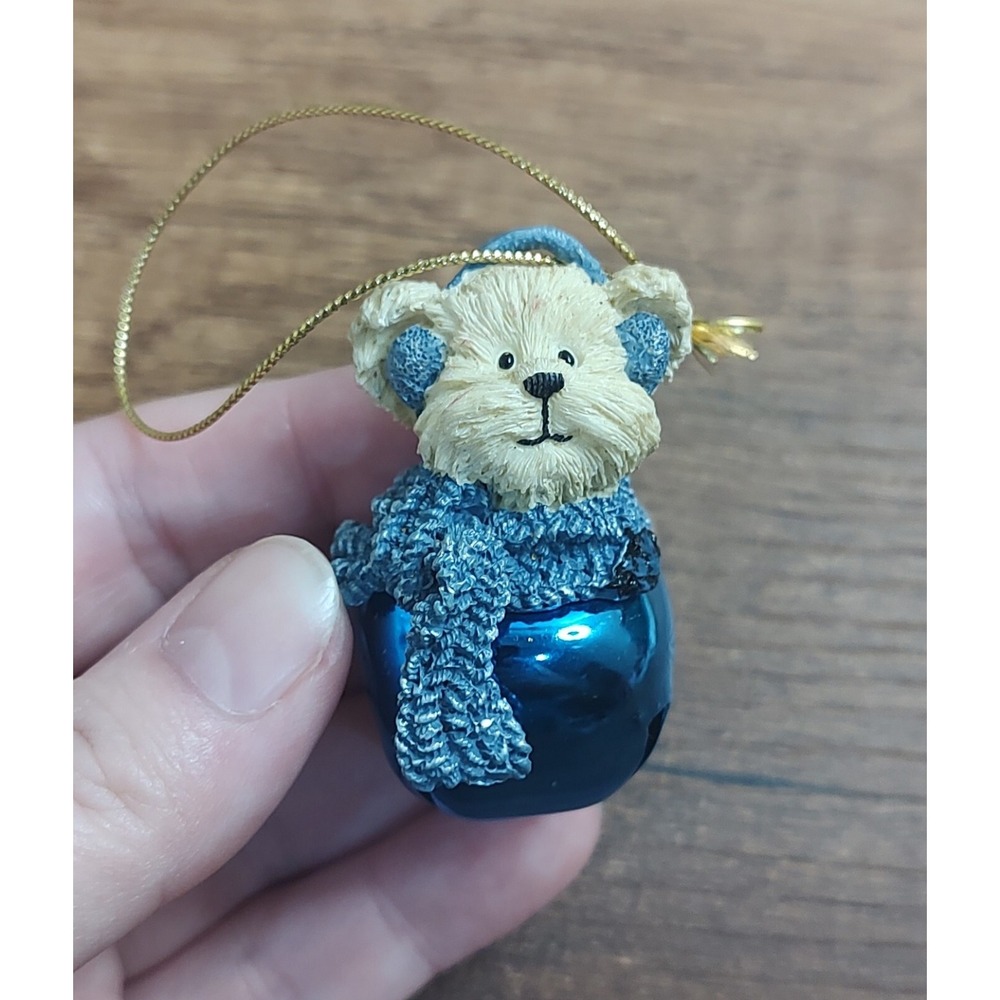 Boyds Bears & Friends The Bearstone Collection Jingle Bear Ornament A3